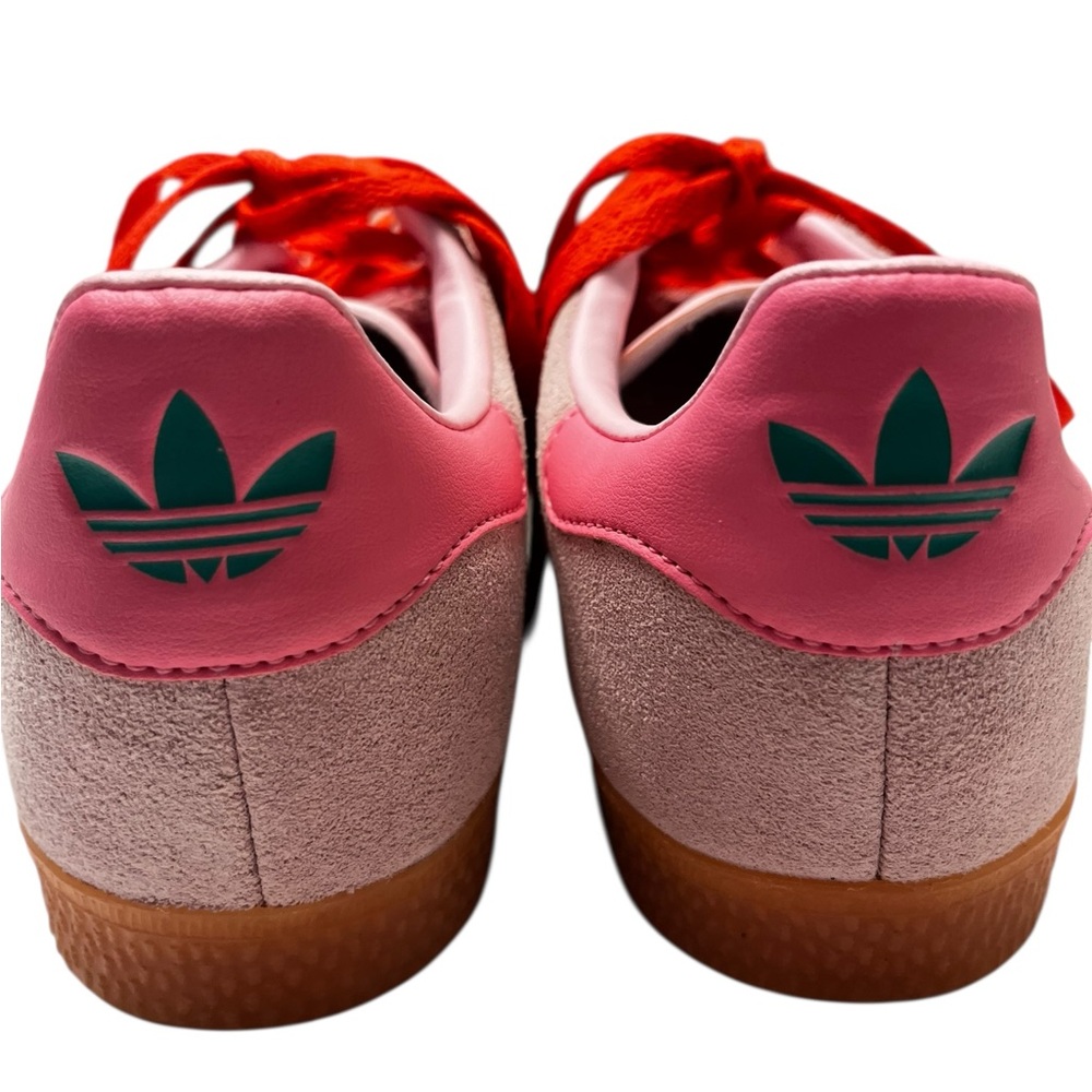 ADIDAS Clear Pink/Court Green/Bliss‎ Pink Gazelle Sneakers - Picture 4 of 7